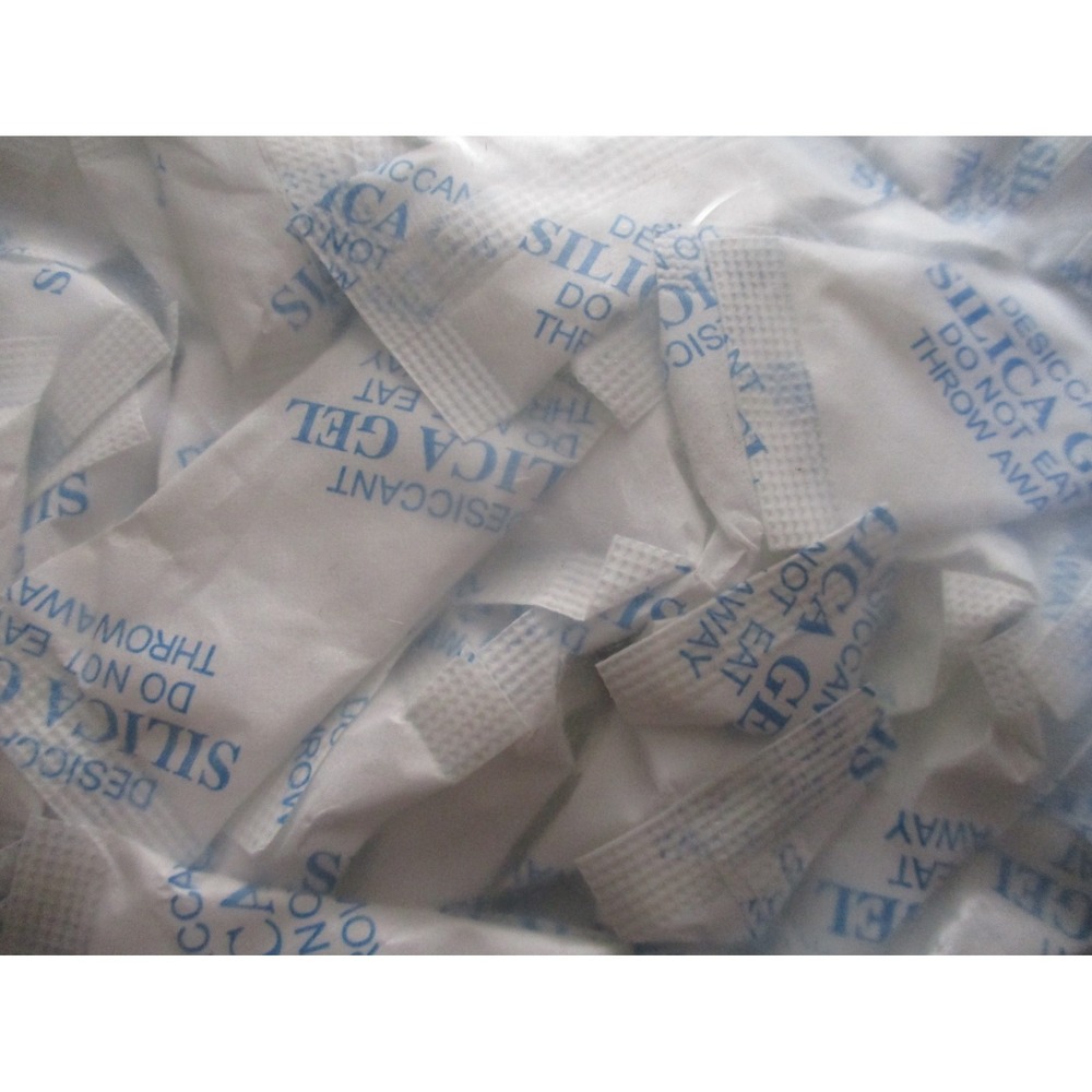 200Pcs 5g Desiccant Packs Silica Gel Packets, Food Safe Prepper